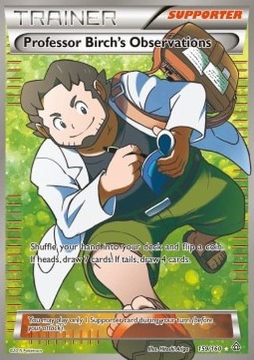 Pokemon Professor Birch's Observations