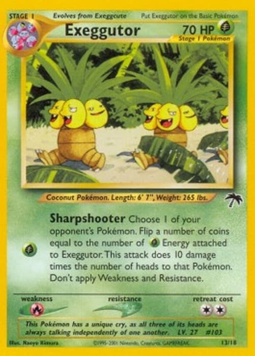 Pokemon TCG Exeggutor