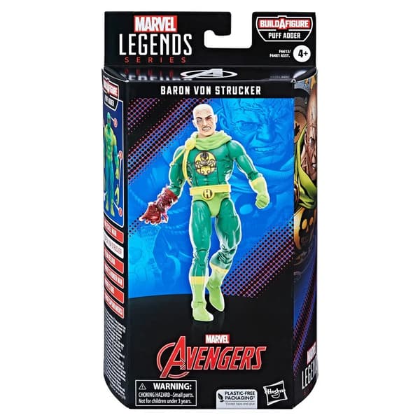 Baron Strucker (Puff Adder) Marvel Legends Figure