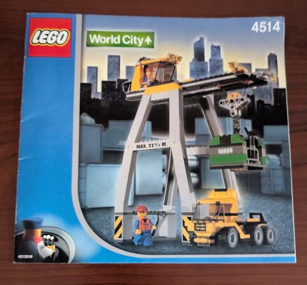 Lego 4514 Freight Crane