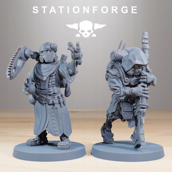 Scavenger Wounded – Station Forge – Minifaktura – 3D Printing
