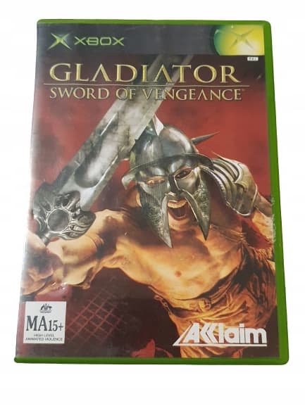 XBOX GLADIATOR: SWORD OF VENGEANCE – X-BOX CLASSIC