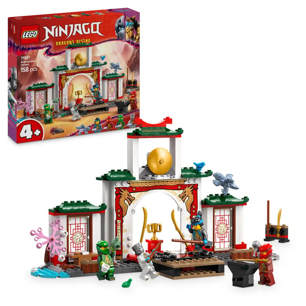 LEGO SET: 71831 NINJAGO Spinjitzu Ninja Temple – 1 item. ECO