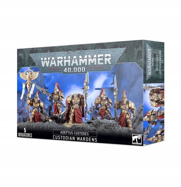 Warhammer 40 000 Adeptus Custodes. Custodian Wardens fra Games Workshop