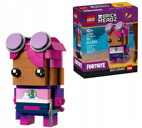 LEGO 40728 BrickHeadz: Explosive Colours – 151 pieces