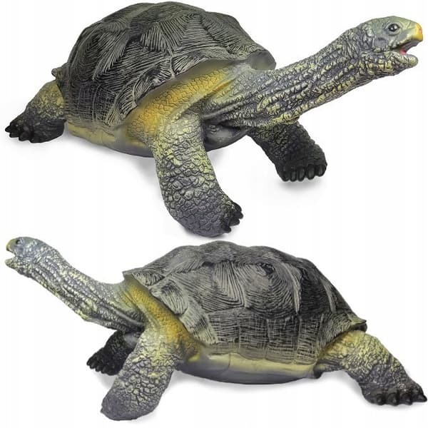 TURTLE standing rubber figurine SAFE LARGE animal animals PREMIUM