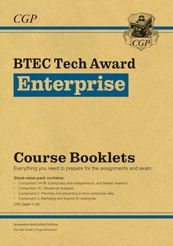 Donnelly, Vicky: New BTEC Tech Award in Enterprise: Course Booklets Pack (wi