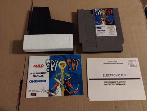 Spy vs Spy for the Nintendo NES