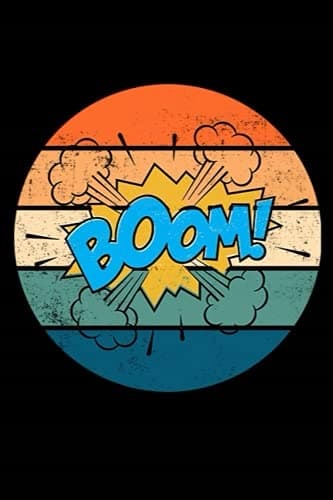 Comic Boom: Blank Comic Book Interior – 100 pages – 6 x 9 inches