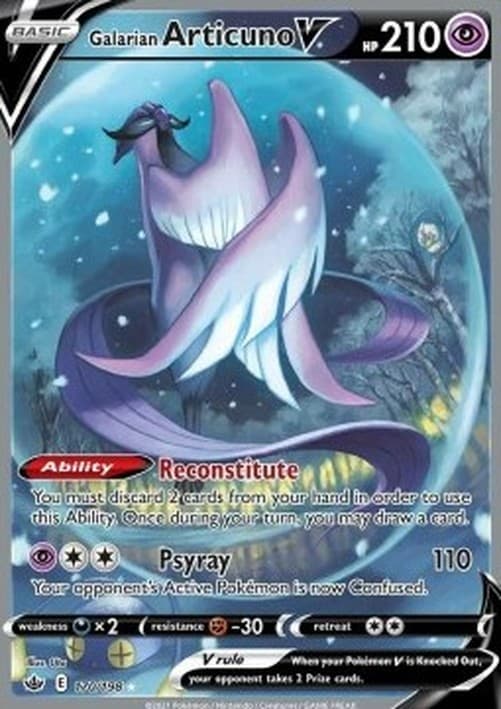 Pokemon Galarian Articuno V