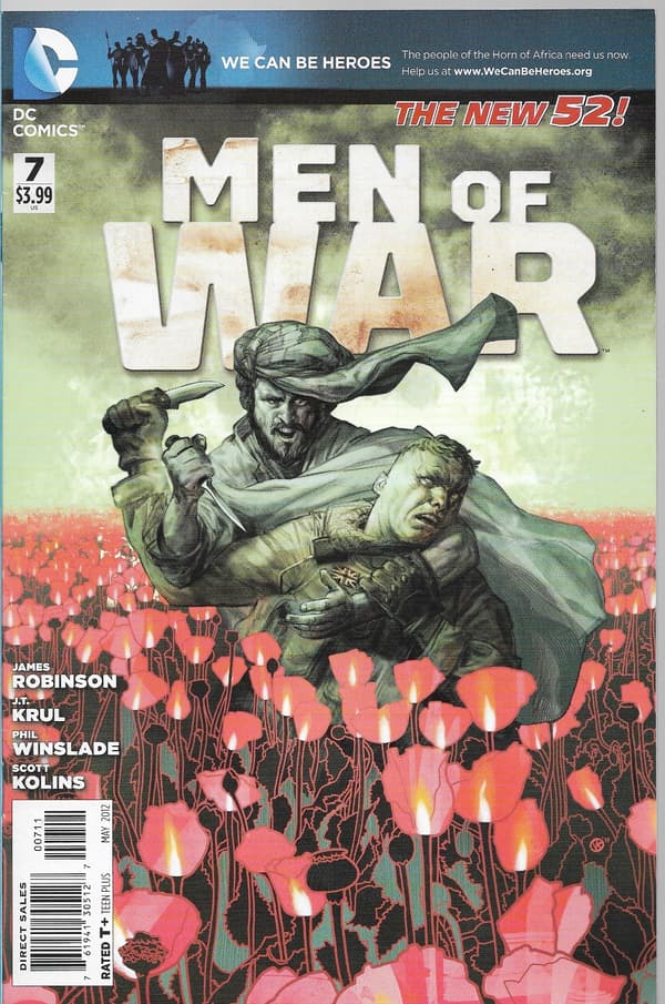 DC Men of War Comics 1–8/2011 (in English) – Complete set!