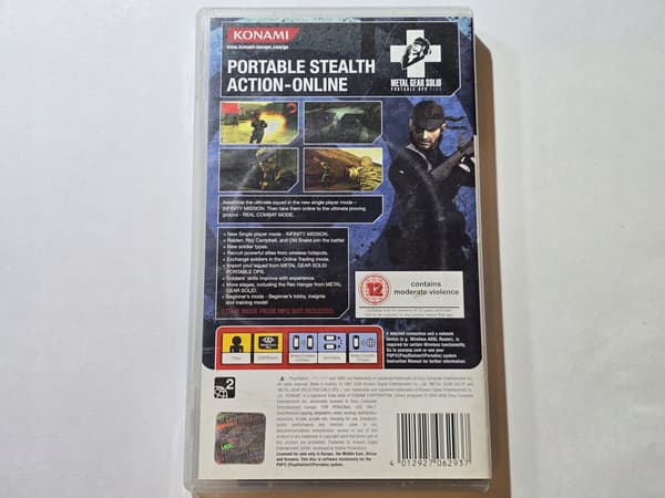 METAL GEAR SOLID PORTABLE OPS PLUS PSP