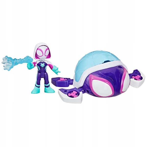 Spidey Amazing Turtle Submarine Ghost-Spider Colour Variant Water-Webs Hasbro
