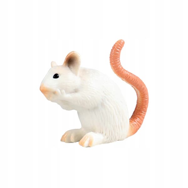 Realistic mouse model Sculptures Collectables Educational mice C-style toy