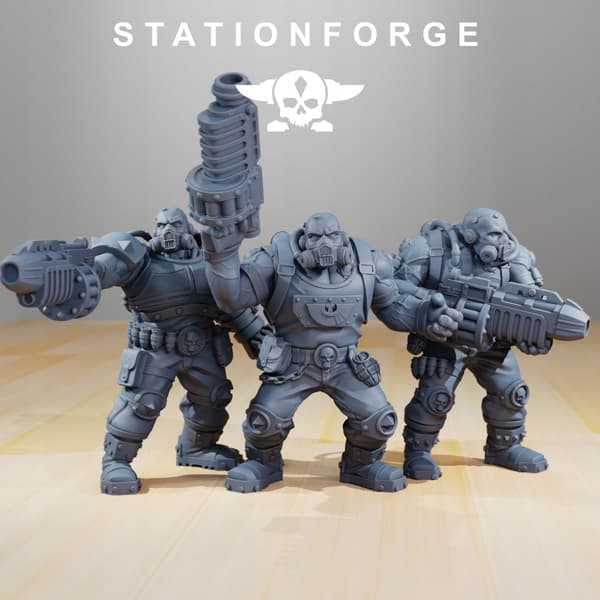 Nationalgardet – gerillan – Station Forge