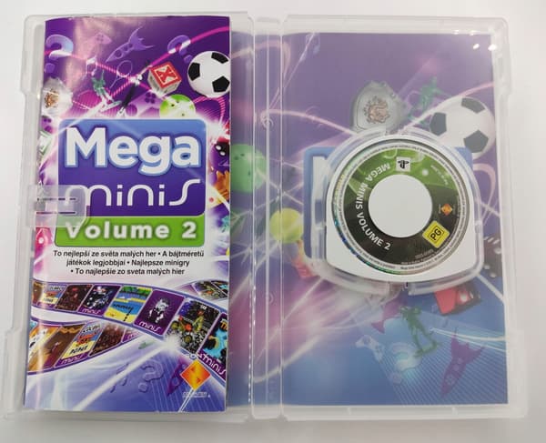 MEGA MINIS VOLUME 2 PSP GAME