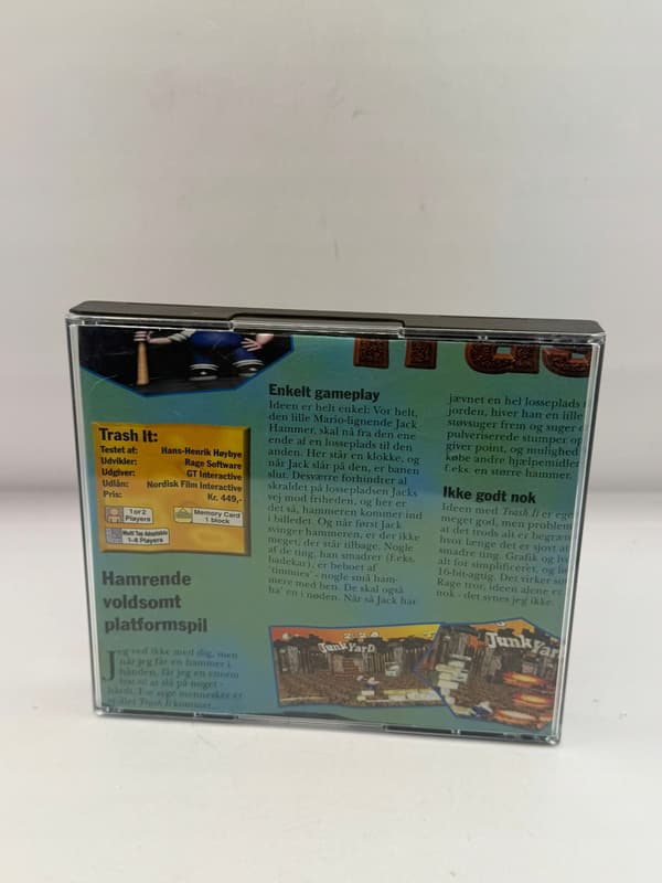 TRASH IT PSX PS2 SONY PLAYSTATION 1 BOXED
