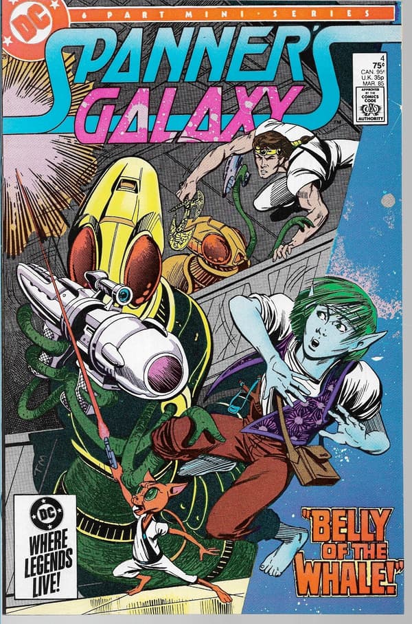 DC Spanner’s Galaxy Comics 1–6/1985 (in English) – Complete Set