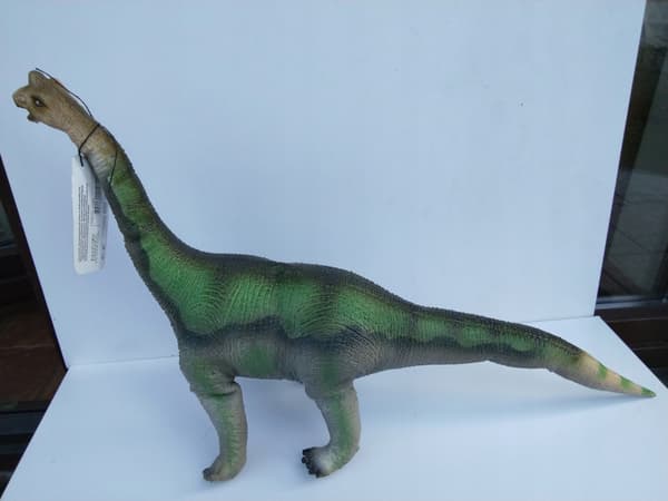 Brachiosaurus dinosaur, 58 cm, latex, hand-painted, Norimpex 21282
