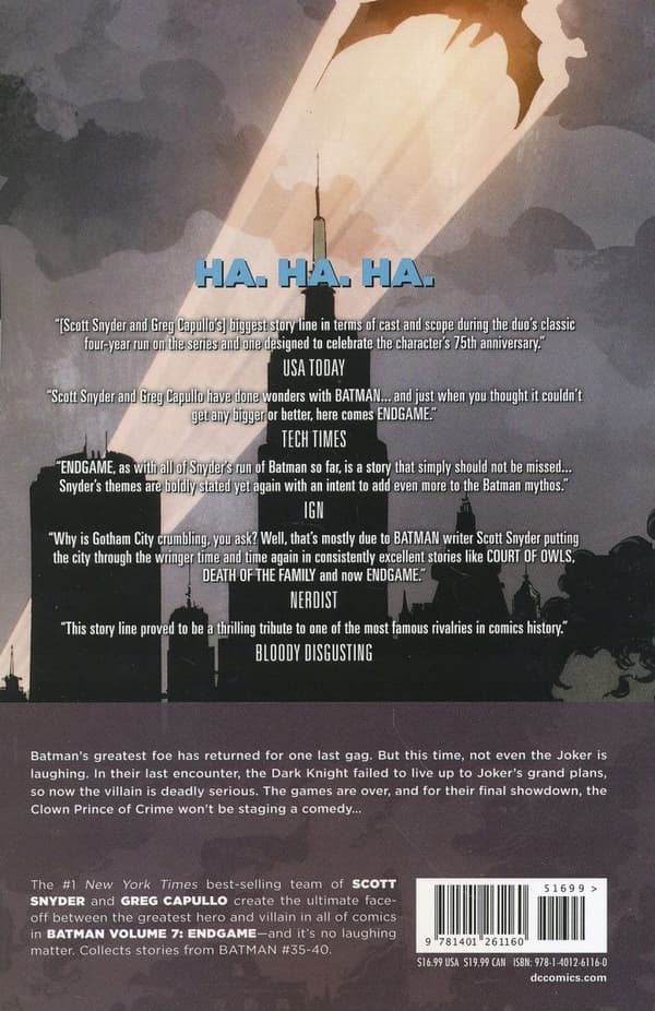 TD2 BATMAN VOL 07 ENDGAME SC