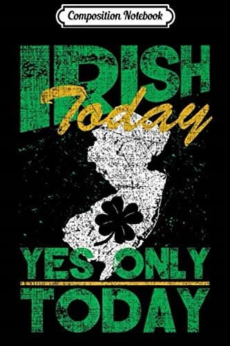 Composition Notebook: St Patrick’s Day Panda Beer Humour Irish Gift Journal/N