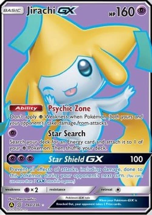 Pokemon Jirachi GX