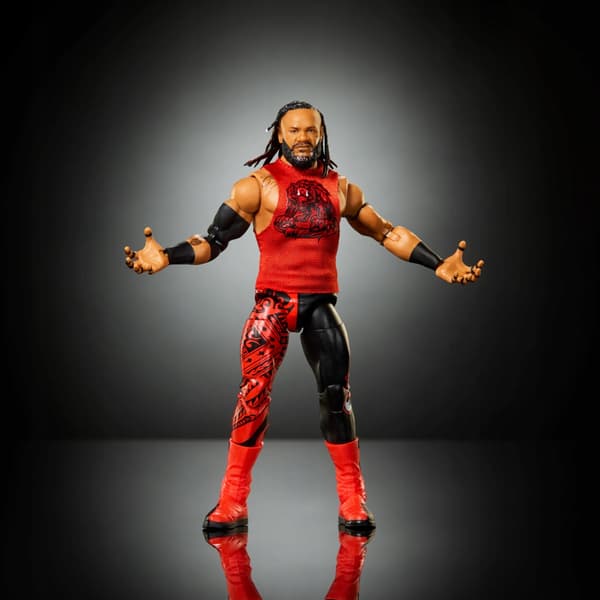 Mattel WWE Elite Jacob Fatu action figure, 15 cm