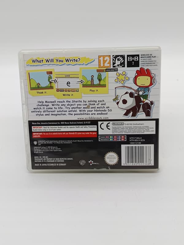Scribblenauts for Nintendo DS (boxed)