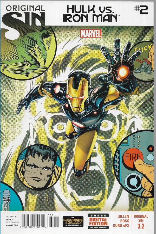 Marvel Original Sin Comic Book 1–4/2014 (English) Complete Set: Hulk vs Iron Man