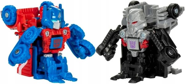 TRANSFORMERS AUTO ROBOT OPTIMUS PRIME & MEGATRON D-16 2-in-1 SET G0338