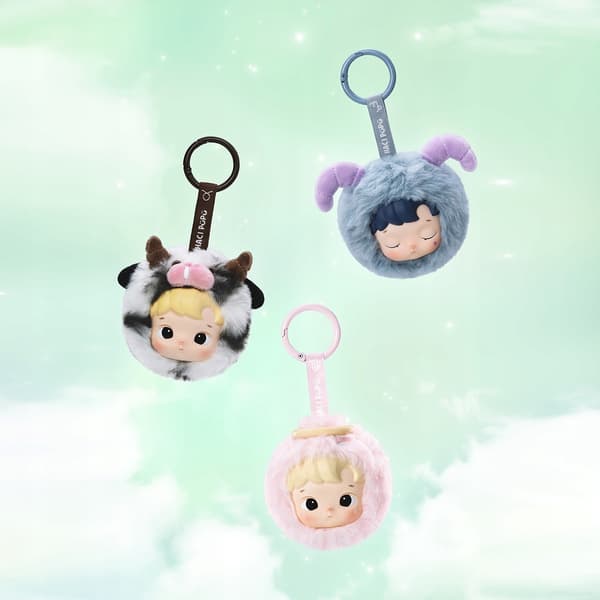 ORIGINAL HACIPUPU The Constellation collectable figurine keyring by Popmart