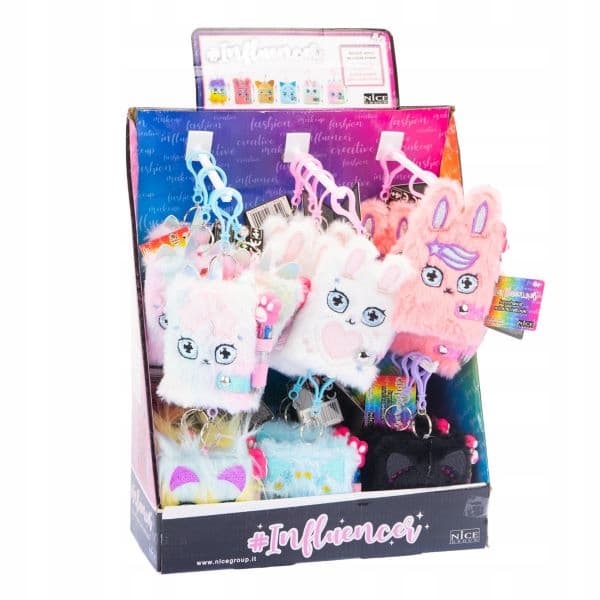 OFFICE NOTEBOOK School Notebooks NOTES Plush Keyring Influencer Extra