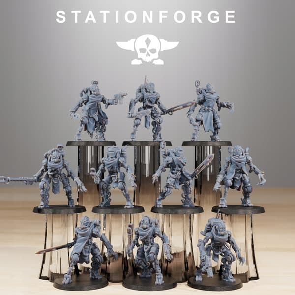 Scavenger Junkbots – Station Forge – Minifaktura