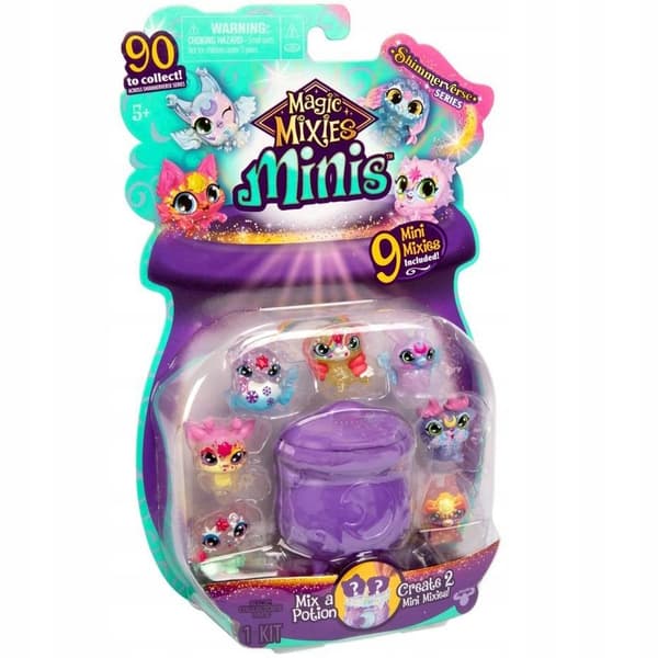 14981 Magic Mixies Mini Figures 9-pack MIX Magic Mixies miniature figures