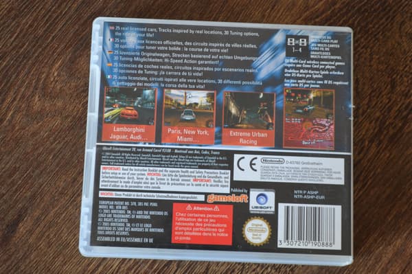 Asphalt Urban GT for Nintendo DS (boxed)
