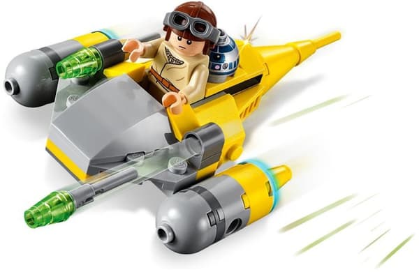 LEGO Star Wars 75223 – Naboo Fighter – SECOND-HAND, COMPLETE SET