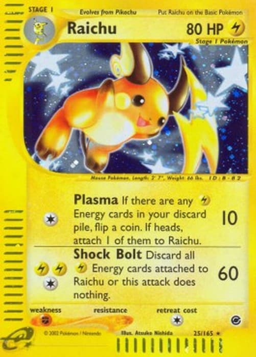 Pokemon TCG Raichu