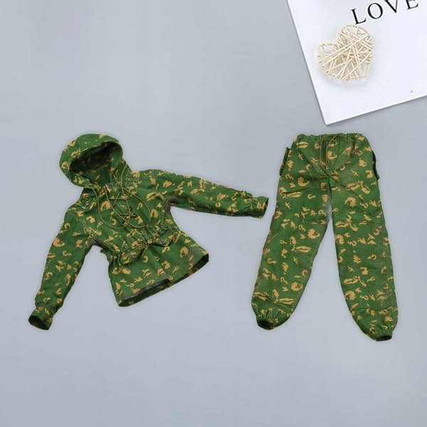 1/6 Scale Male Figure Doll Clothes: Training Uniform for Action Figures