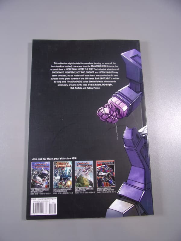THE TRANSFORMERS SPOTLIGHT 1, 2007, English-language edition