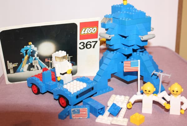 LEGO CLASSIC SPACE 367 SET INSTRUCTIONS