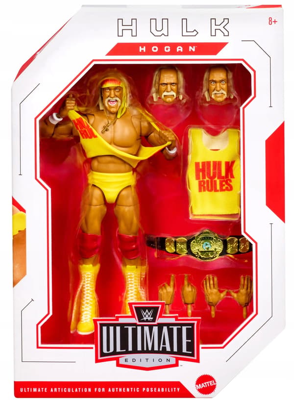 MATTEL WWE Ultimate Hulk Hogan Figure