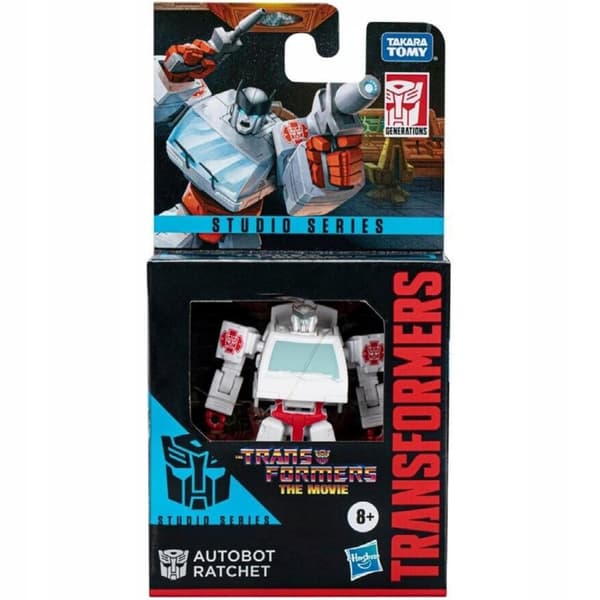 TRANSFORMERS STUDIO SERIES 2-IN-1 AUTO ROBOT FIGURE: AUTOBOT RATCHET, 8 CM