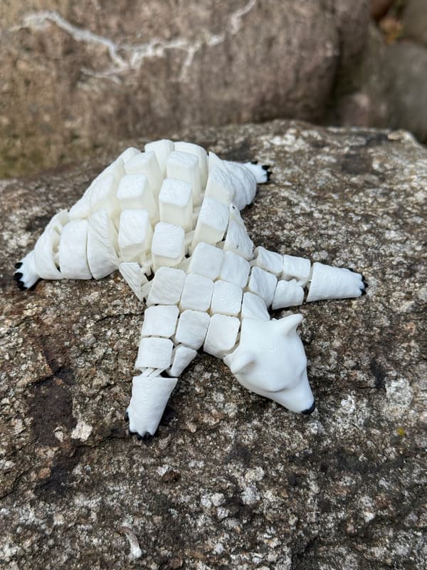 3D Polar Bear – Segmented Ice King, a great gadget, a gift
