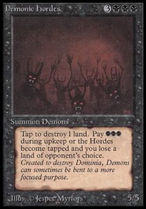 Magic: The Gathering Demonic Hordes
