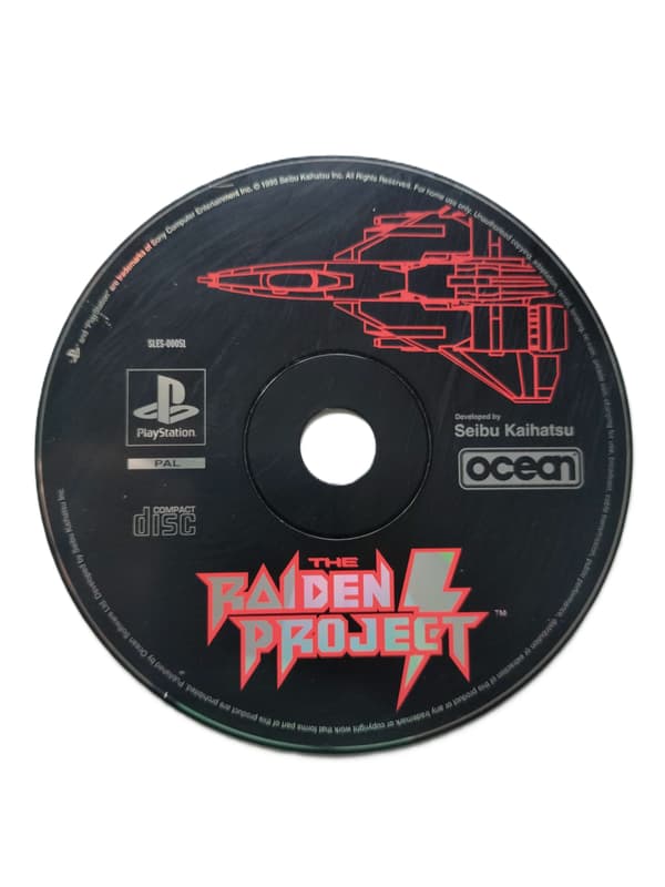 THE RAIDEN PROJECT PSX PS1 ENG DISC