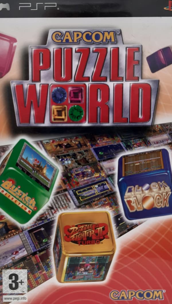 PSP Capcom Puzzle World