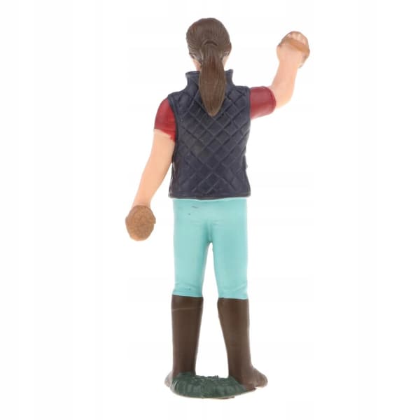 3-inch PVC farm worker model – Figure, Toy, Diorama, Accessory, Ranch display base