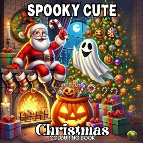 Cute Halloween Colouring Book
