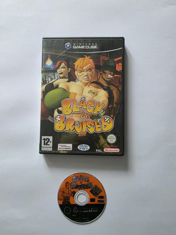 Blacked & Bruised Nintendo GameCube