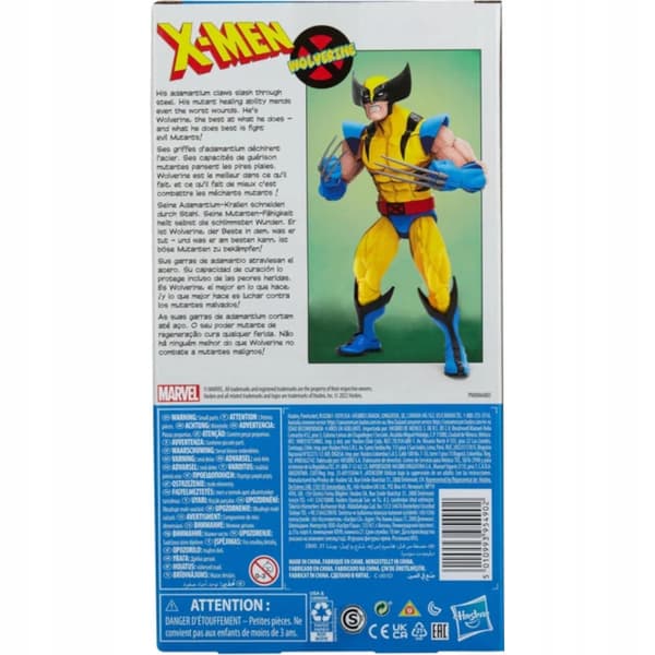 MARVEL COMICS LEGENDS X-MEN HASBRO ORIGINAL ARTICULATED WOLVERINE FIGURE